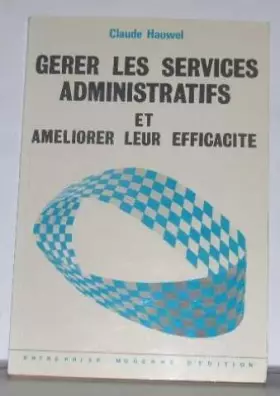 Couverture du produit · Gérer les services administratifs