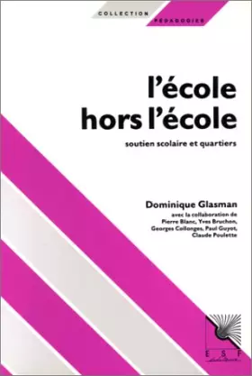 Couverture du produit · L'école hors de l'école