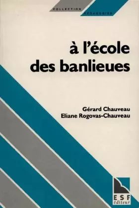 Couverture du produit · A l'école des banlieues
