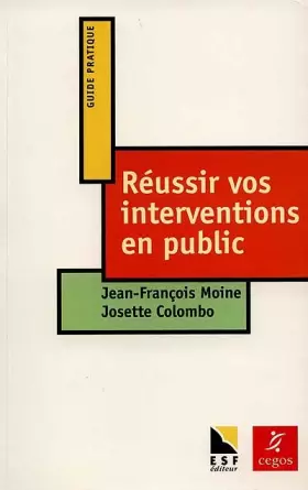 Couverture du produit · Réussir vos interventions en public : Vous avez la parole