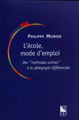Couverture du produit · L'école, mode d'emploi