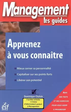 Couverture du produit · Apprenez à mieux vous connaître