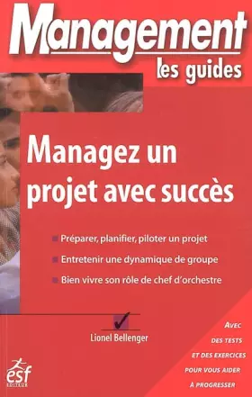 Couverture du produit · Managez vos projets avec succès
