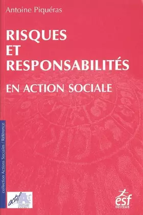 Couverture du produit · Risques et responsabilités en action sociale
