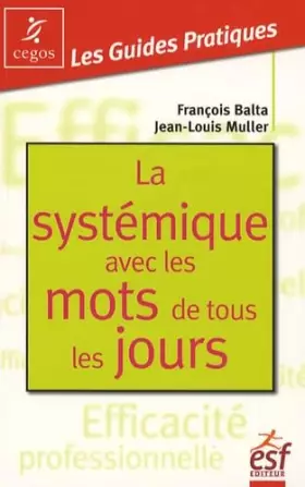 Couverture du produit · La systemique avec les mots de tous les jours