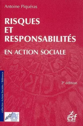 Couverture du produit · Risques et responsabilité en action sociale