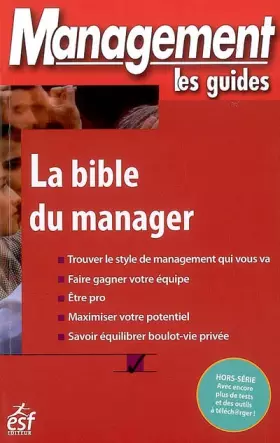 Couverture du produit · La bible du manager
