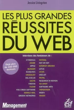 Couverture du produit · Les plus grandes réussites du web