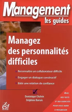 Couverture du produit · Managez des personnalités difficiles