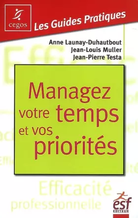 Couverture du produit · Managez votre temps et vos priorités