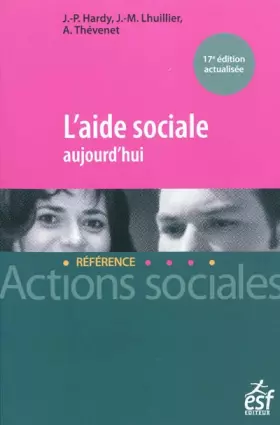Couverture du produit · L'aide sociale aujourd'hui