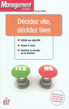 Couverture du produit · Décidez vite, décidez bien
