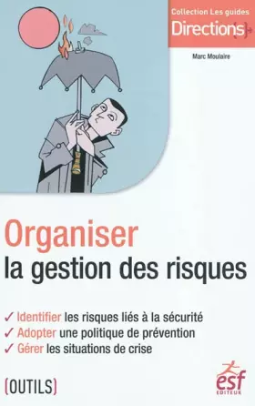 Couverture du produit · Organiser la gestion des risques