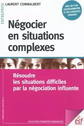 Couverture du produit · Négocier en situations complexes (0000)