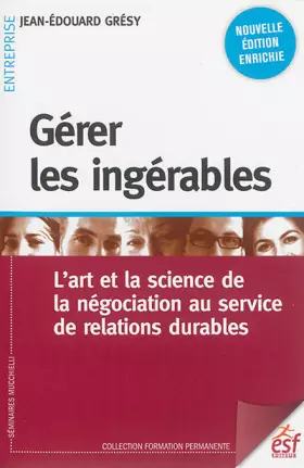 Couverture du produit · Gérer les ingérables