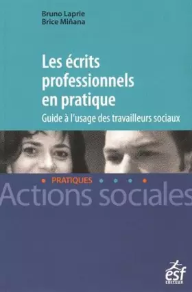 Couverture du produit · Les écrits professionnels en pratique