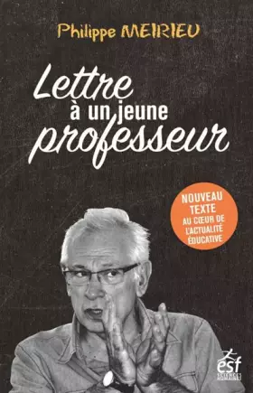 Couverture du produit · Lettre à un jeune professeur