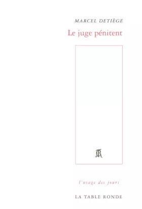 Couverture du produit · Le juge pénitent