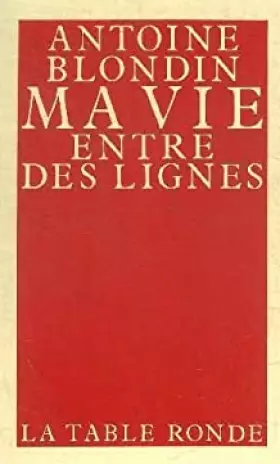 Couverture du produit · Ma vie entre les lignes