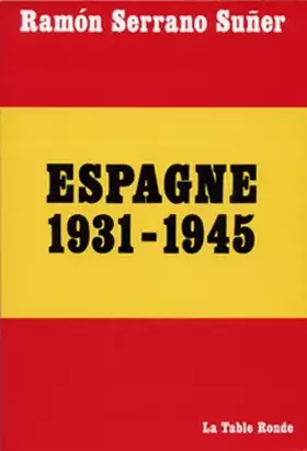 Couverture du produit · Espagne 1931-1945
