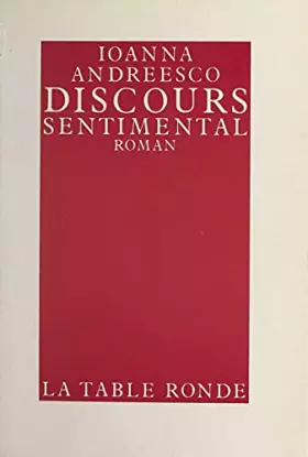 Couverture du produit · Discours sentimental
