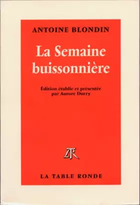 Couverture du produit · La Semaine buissonnière