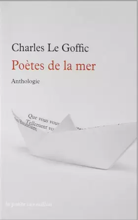 Couverture du produit · Poètes de la mer