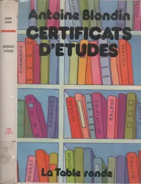 Couverture du produit · CERTIFICATS D'ETUDES