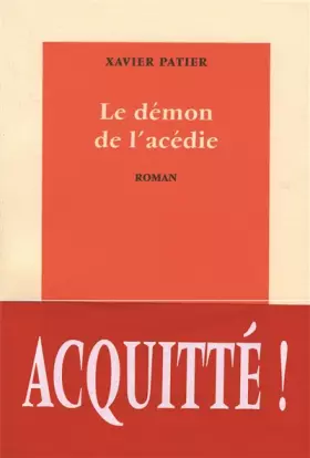 Couverture du produit · Le Démon de l'acédie