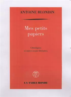 Couverture du produit · Mes petits papiers