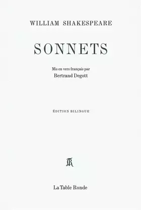 Couverture du produit · Sonnets