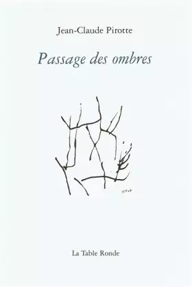 Couverture du produit · Passage des ombres