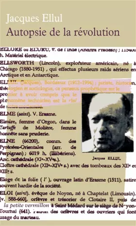 Couverture du produit · Autopsie de la révolution