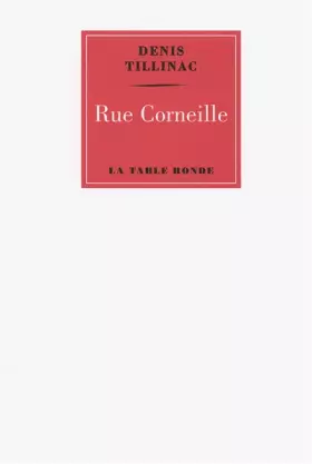 Couverture du produit · Rue Corneille