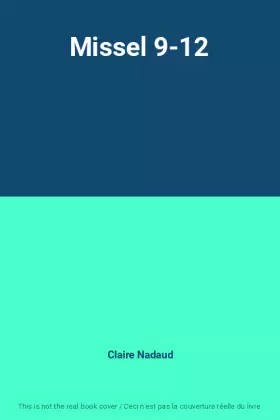 Couverture du produit · Missel 9-12