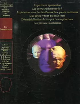 Couverture du produit · Les Transparents