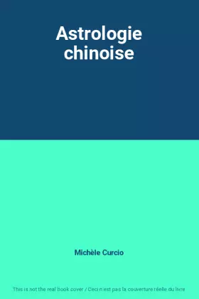Couverture du produit · Astrologie chinoise