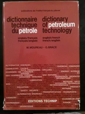 Couverture du produit · Dictionnaire du pétrole