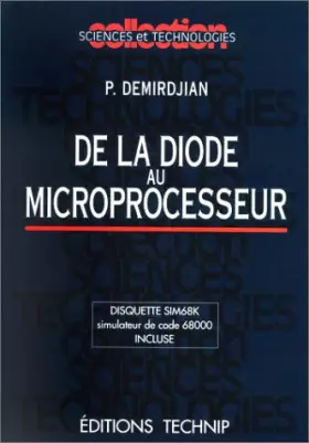 Couverture du produit · De la diode au microprocesseur