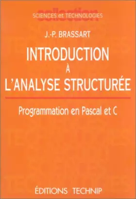 Couverture du produit · Introduction à l'analyse structurée