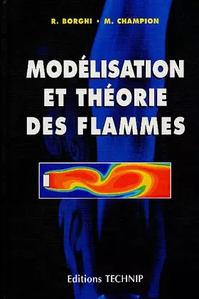 Couverture du produit · Modélisation et théorie des flammes