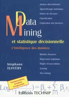 Couverture du produit · Data mining et statistique décisionnelle - 3ème Edition