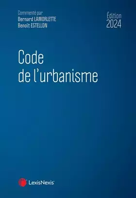 Couverture du produit · Code de l'urbanisme 2024