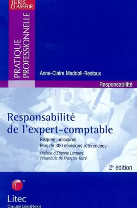 Couverture du produit · Responsabilité de l'expert-comptable (ancienne édition)