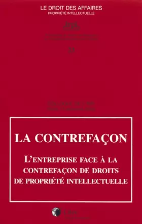 Couverture du produit · L'entreprise face à la contrefaçon