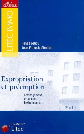 Couverture du produit · Expropriation et préemption (ancienne édition)
