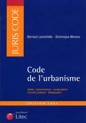 Couverture du produit · Code de l'urbanisme (ancienne édition)