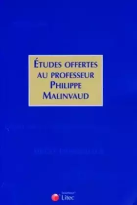 Couverture du produit · melanges philippe malinvaud