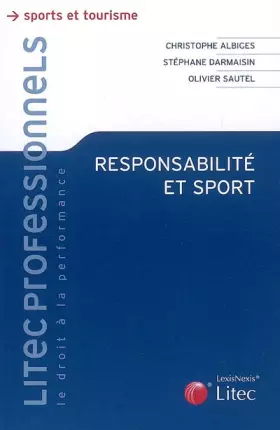 Couverture du produit · Responsabilité et droit du sport