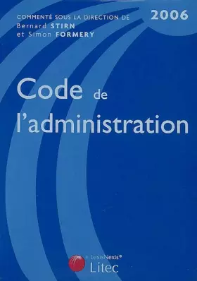 Couverture du produit · Code de l'administration : Edition 2006 (ancienne édition)